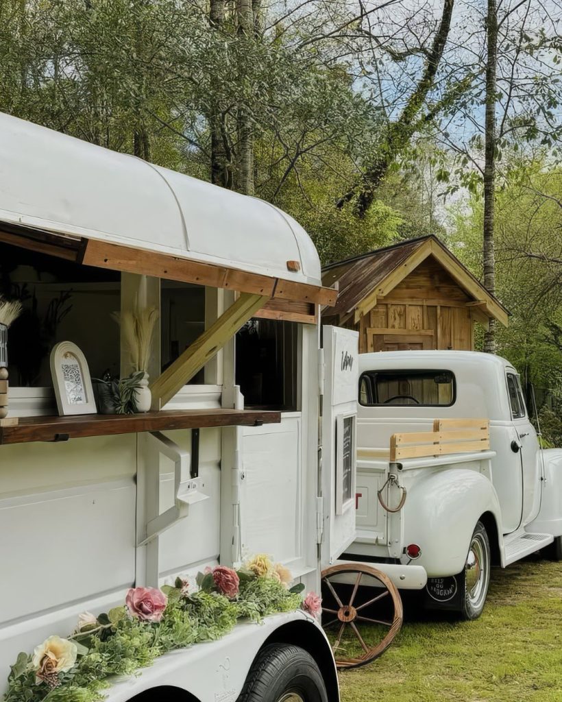 Curbside Beverage Co. mobile bar setup